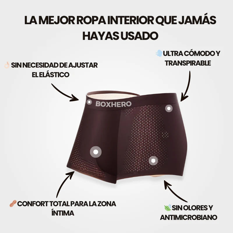 BOXER DE FIBRA DE BAMBU - PACK DE 5 LLEVA 5 GRATIS