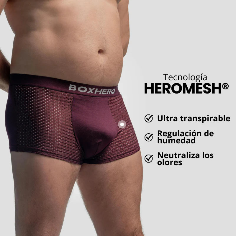 BOXER DE FIBRA DE BAMBU - PACK DE 5 LLEVA 5 GRATIS
